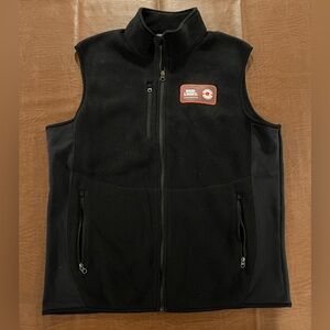 Cleveland Browns Bud Light Full Zip Fleece Vest - Size XL